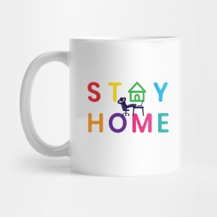 Fight Coronavirus and Covid 19 - Stay Home, Stay Safe Mug